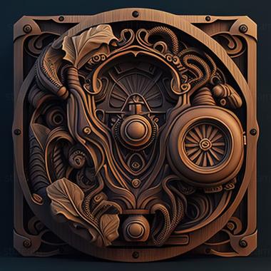 3D model st steam punk (STL)